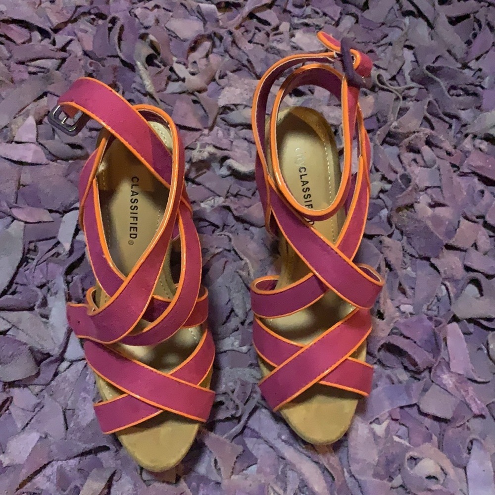 Platform multicolor Shoe